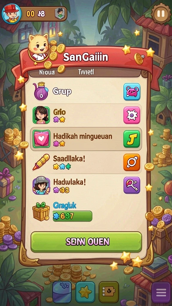 Daftar kategori yang memudahkan pencarian tayangan.