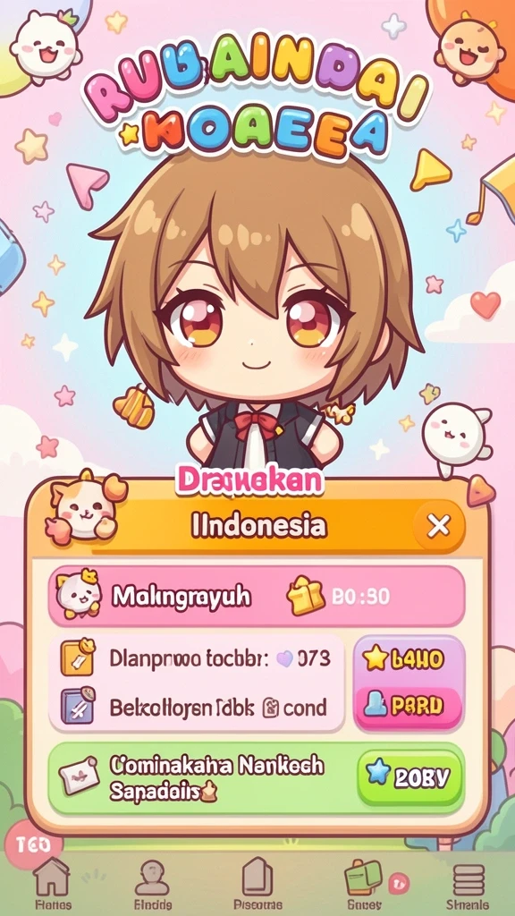 Fitur mode permainan yang bervariasi dan seru.