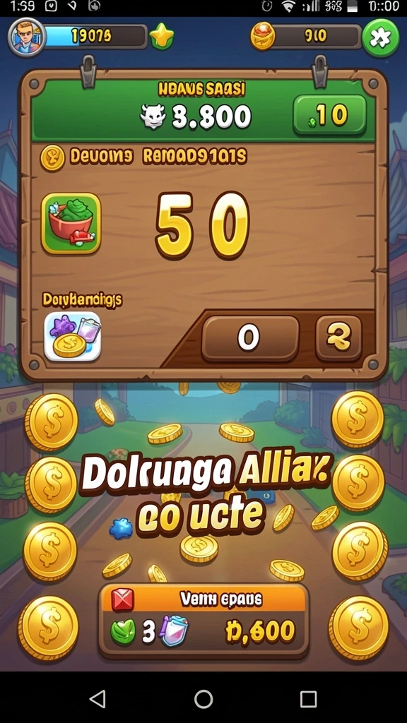 Hadiah menarik menanti di setiap level.