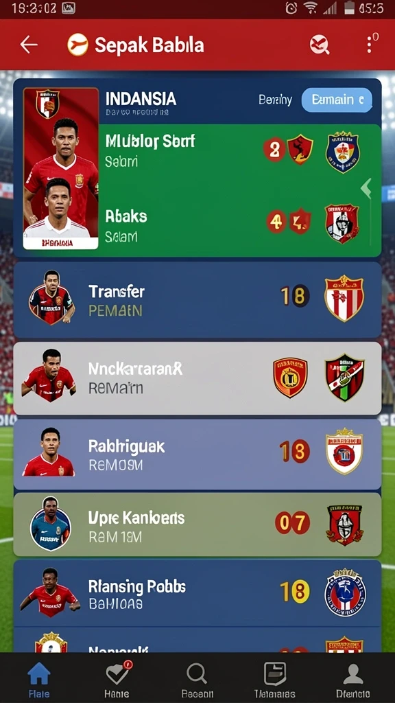 Tampilan level awal yang penuh warna dan menantang.