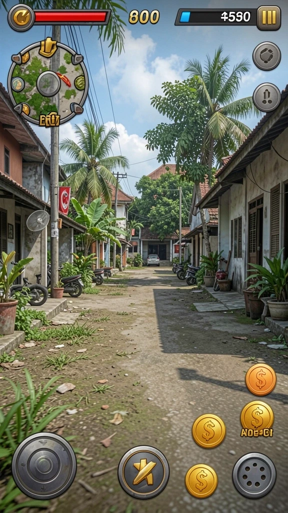 Gameplay yang seru dan interaktif.