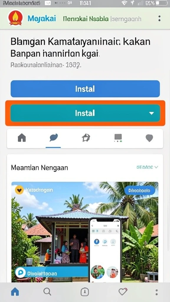 Antarmuka yang ramah pengguna dan mudah dinavigasi.