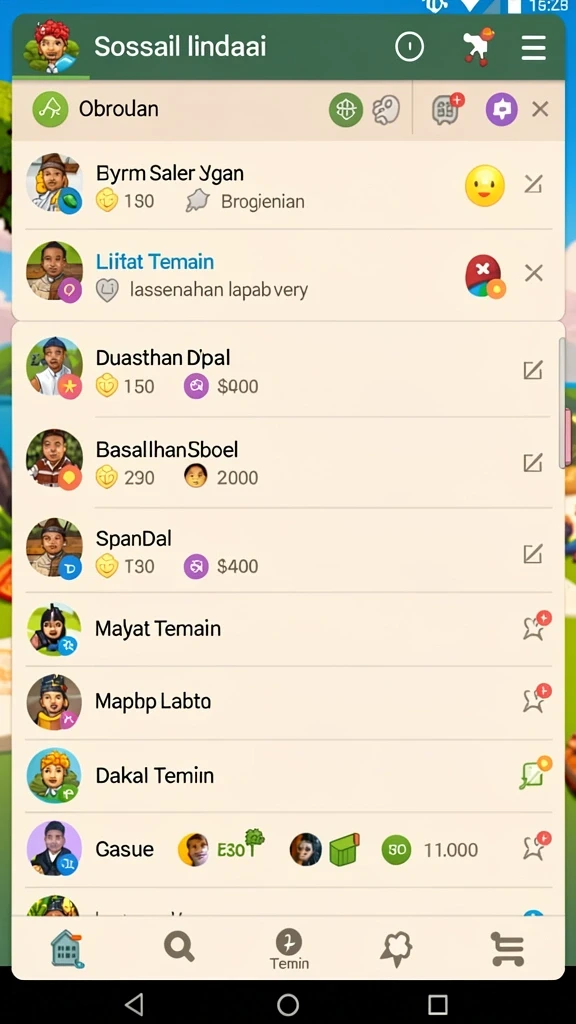 Menampilkan karakter baru yang menyenangkan dan unik.