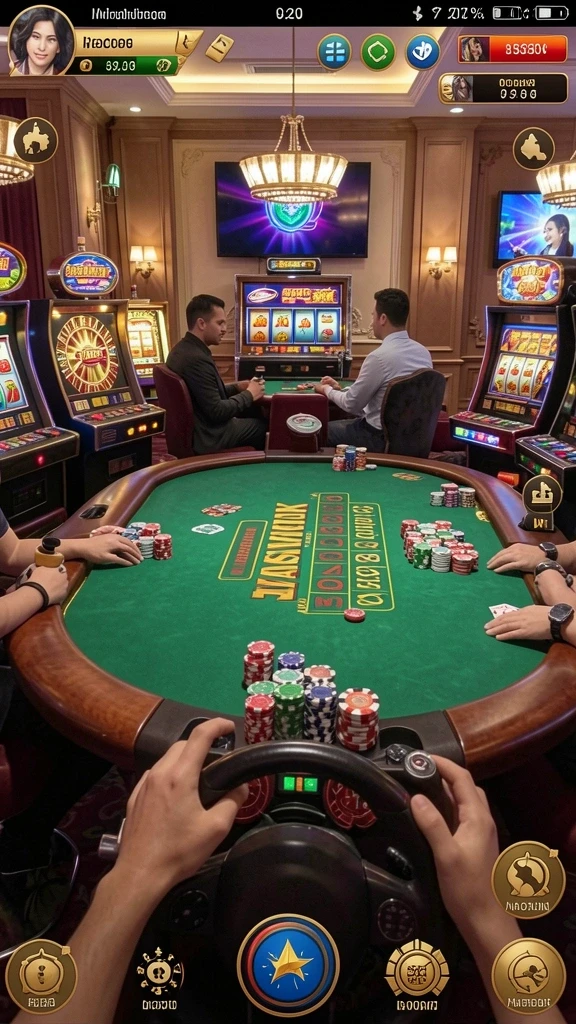 Screenshot saat karakter sedang bertempur di level baru.