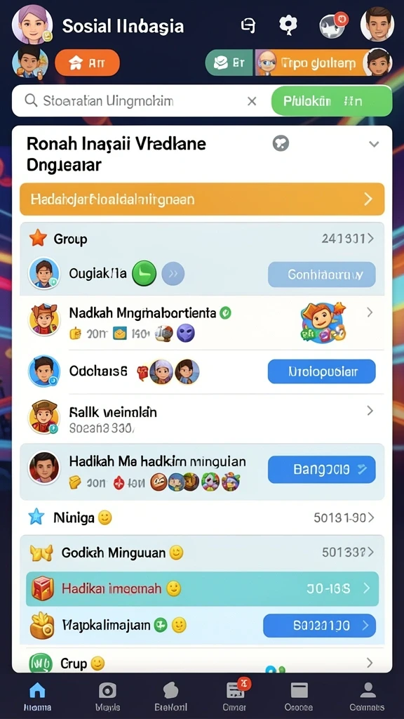 Tampilan antarmuka pengguna yang menarik dan intuitif.