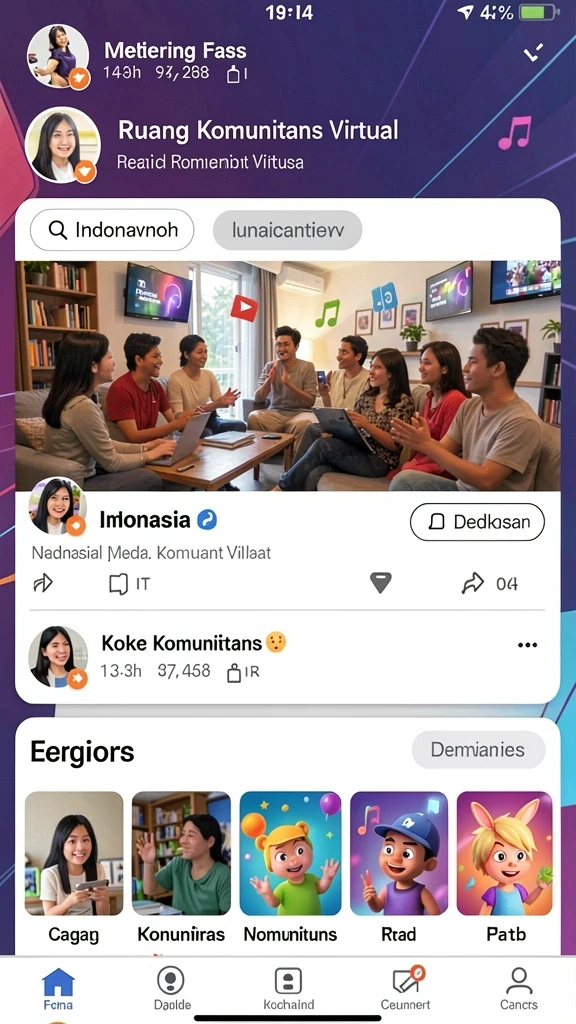 Beragam pilihan game untuk semua kalangan.
