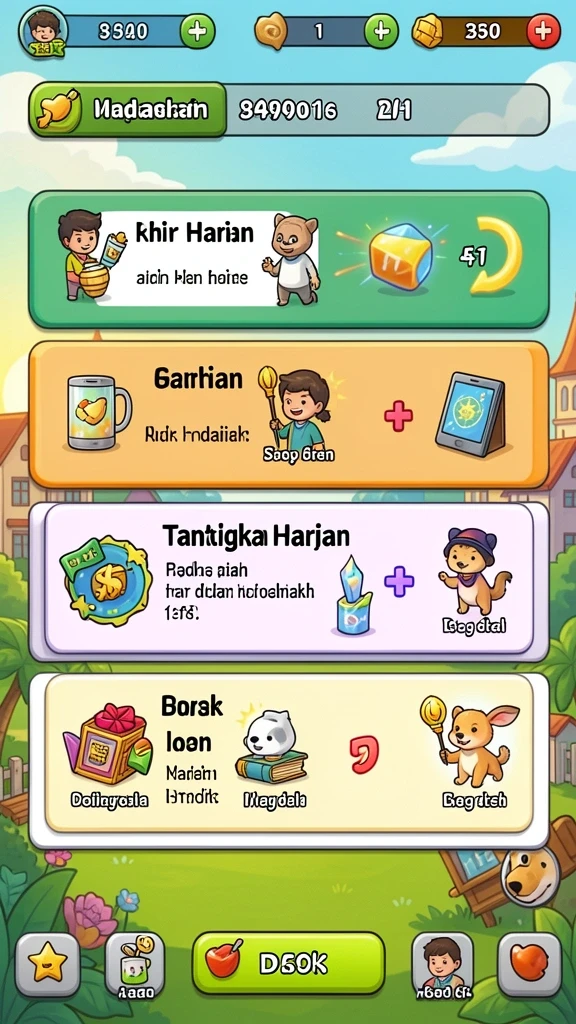 Tampilan utama KOIN99 dengan desain yang menarik.
