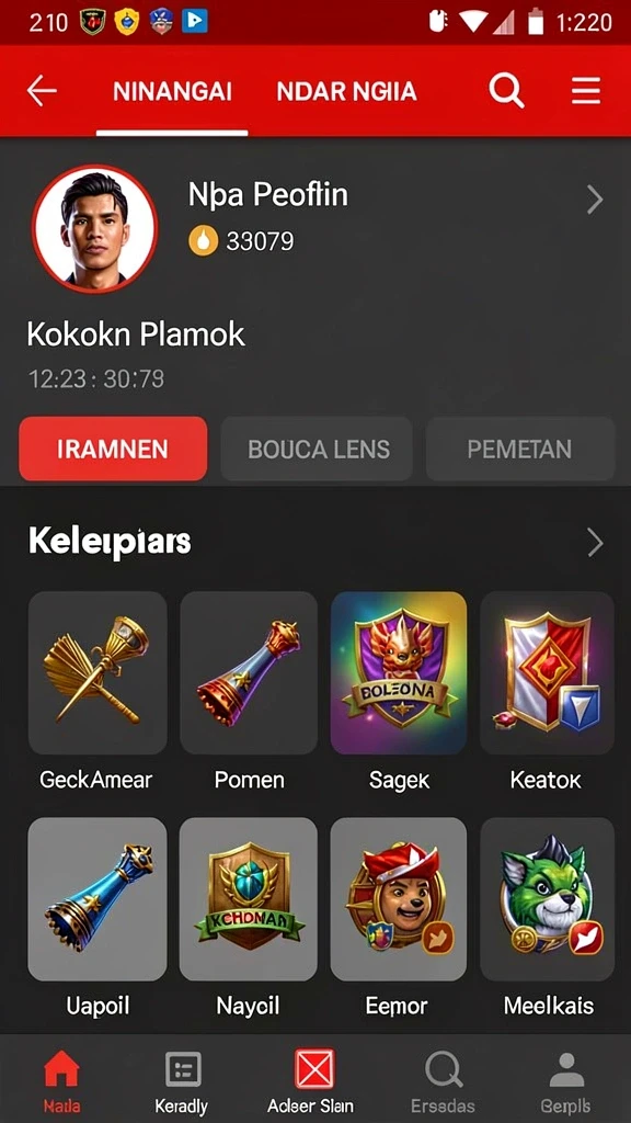 Antarmuka pengguna LEDAK188 yang ramah dan intuitif.
