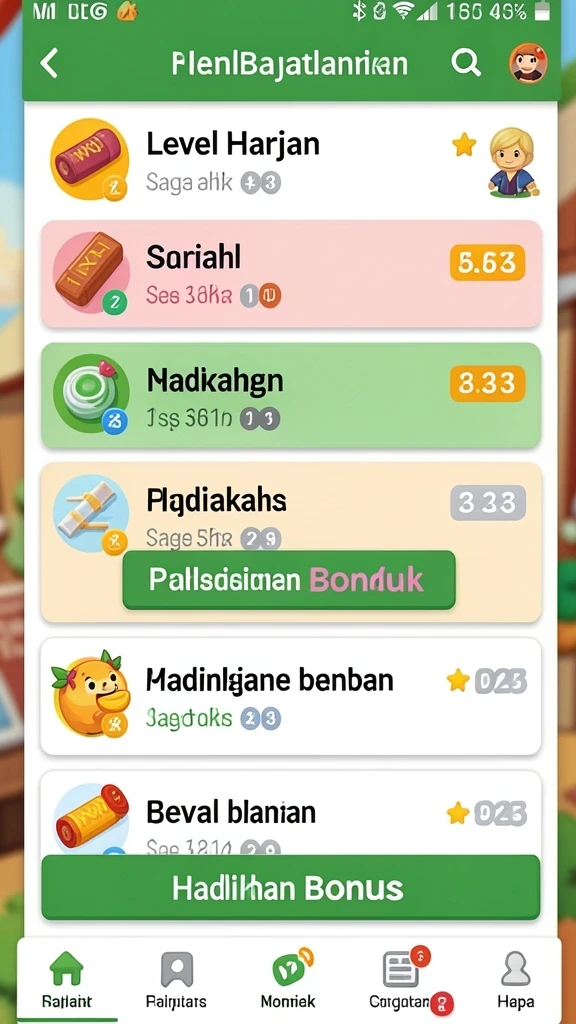 Tampilan antarmuka yang menarik dan intuitif.