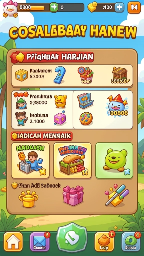 Tampilan antarmuka yang menarik dan mudah digunakan.