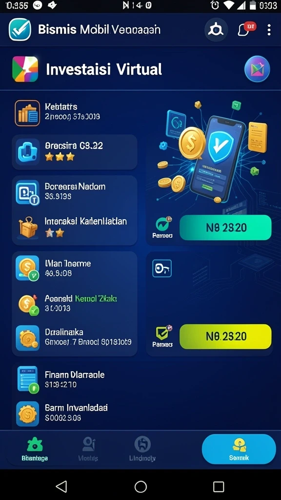 Fitur komunitas yang memungkinkan interaksi antar pemain.
