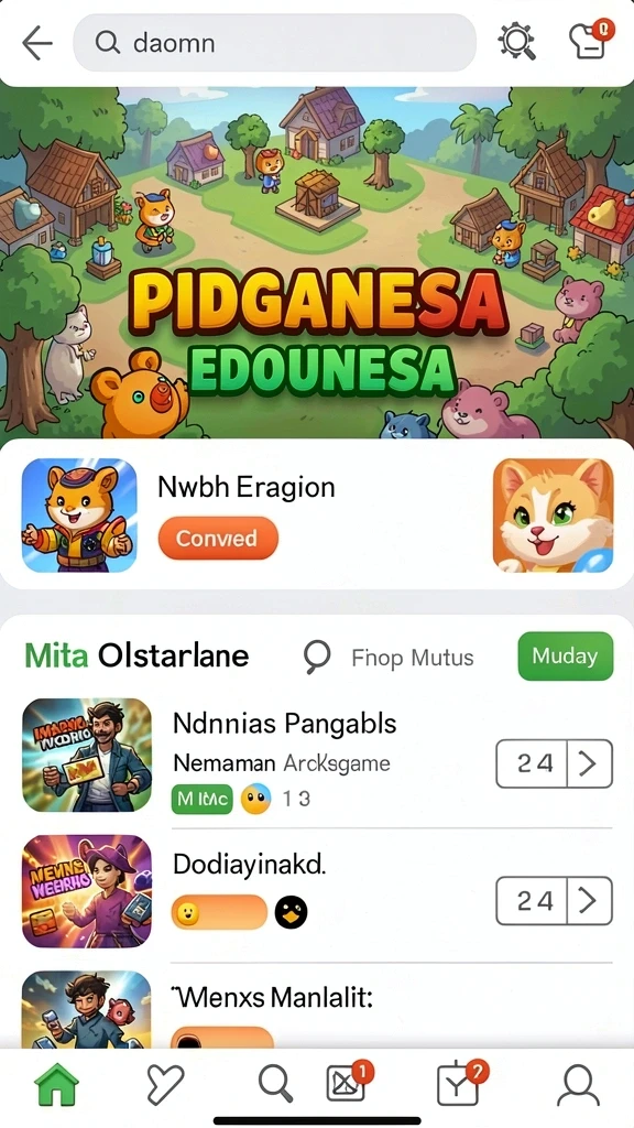 Tampilan antarmuka yang intuitif dan menarik.