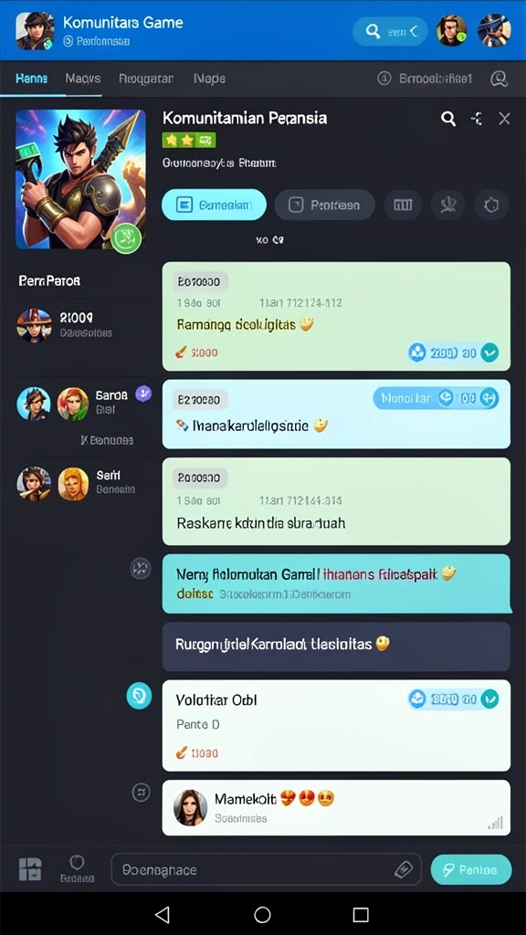 Fitur kompetisi yang menantang dan seru.
