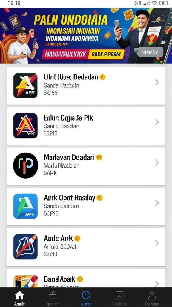 Tampilan antarmuka pengguna yang intuitif dan menarik.
