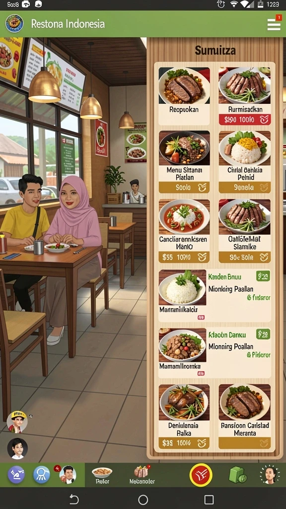 Karakter unik dengan berbagai kemampuan dan keahlian.