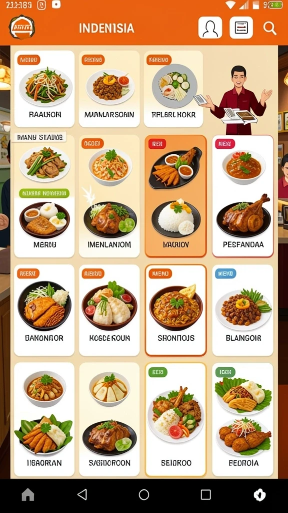 Tampilan antarmuka yang ramah pengguna.