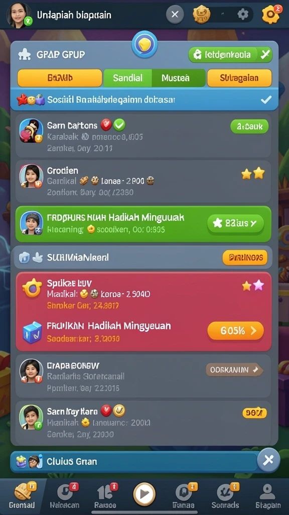 Grafis yang menawan dan berkualitas tinggi.
