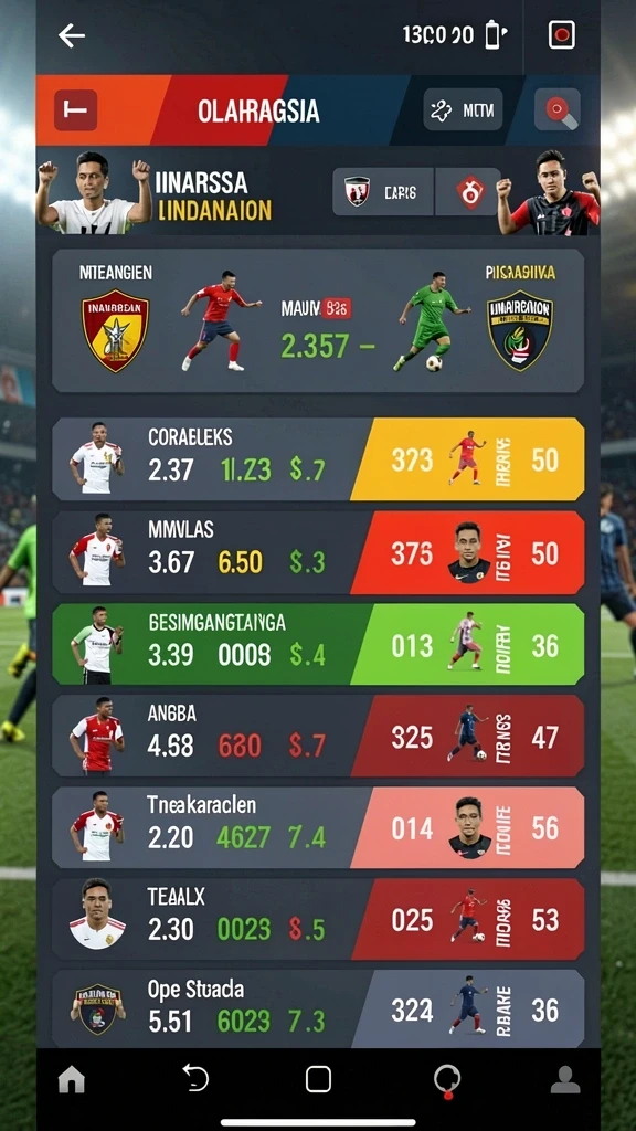 Tampilan karakter utama yang dinamis dan menarik.