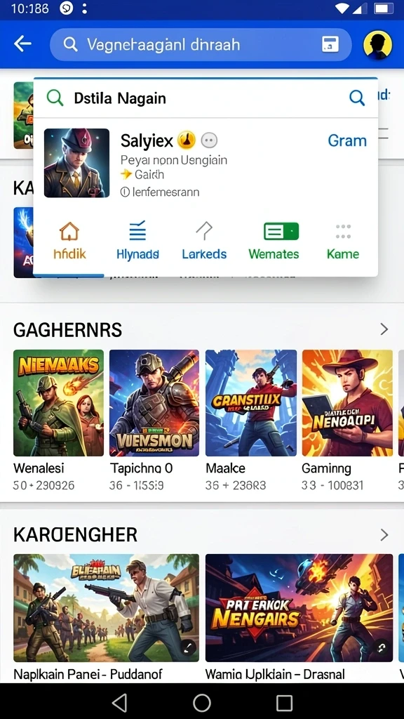 Mode permainan yang beragam dan menarik.
