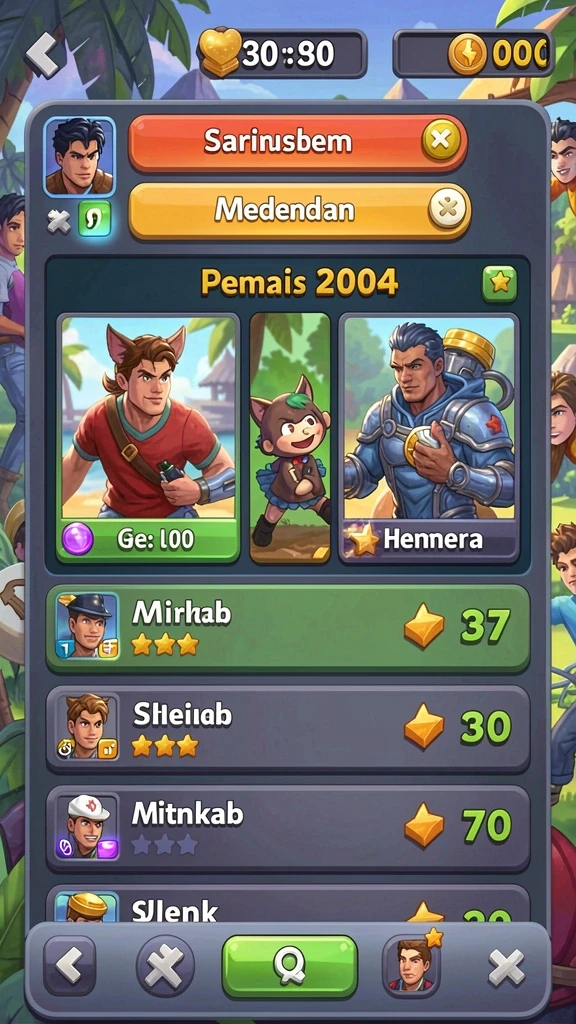 Tangkapan layar dari salah satu lokasi menarik dalam game.