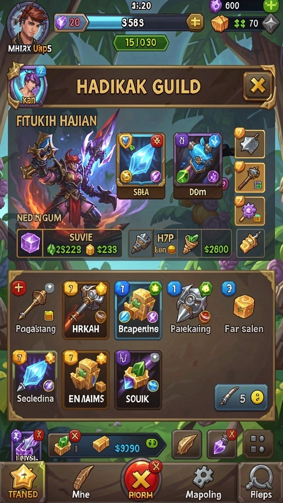 Tampilan grafis yang memukau dan detail.