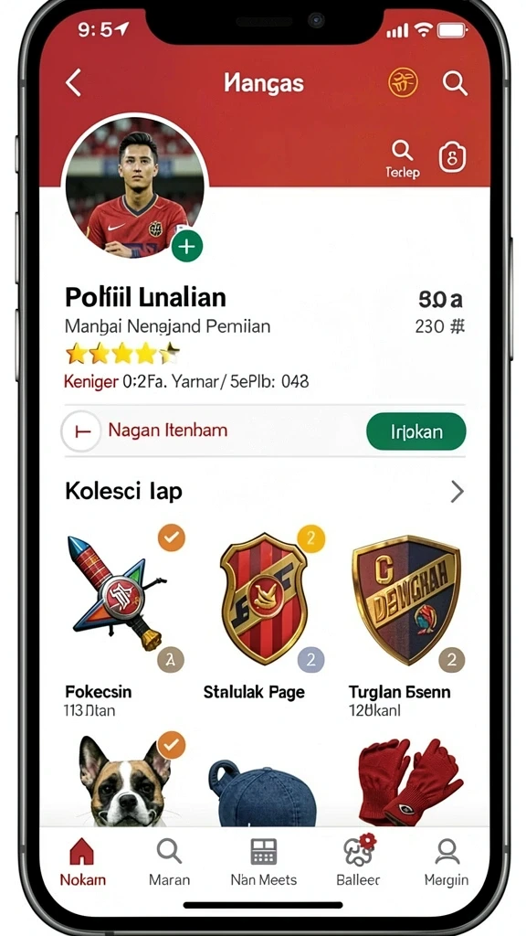 Pemandangan indah dalam level yang menantang.