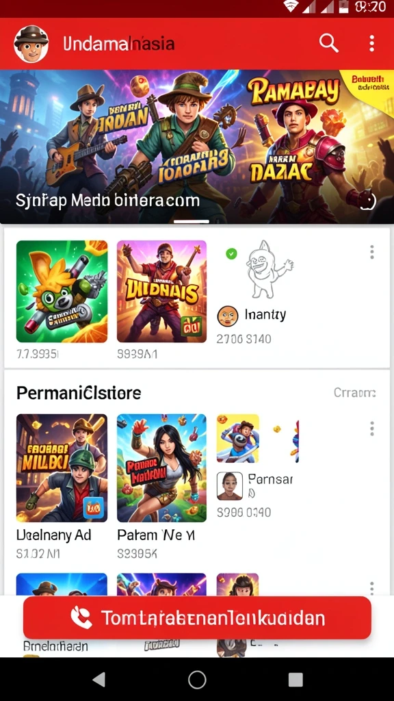 Tampilan antarmuka yang menarik dan mudah digunakan.